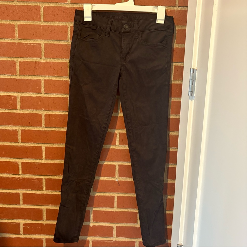 American Eagle Super Stretch Black Women's Jeggings - Size 4
